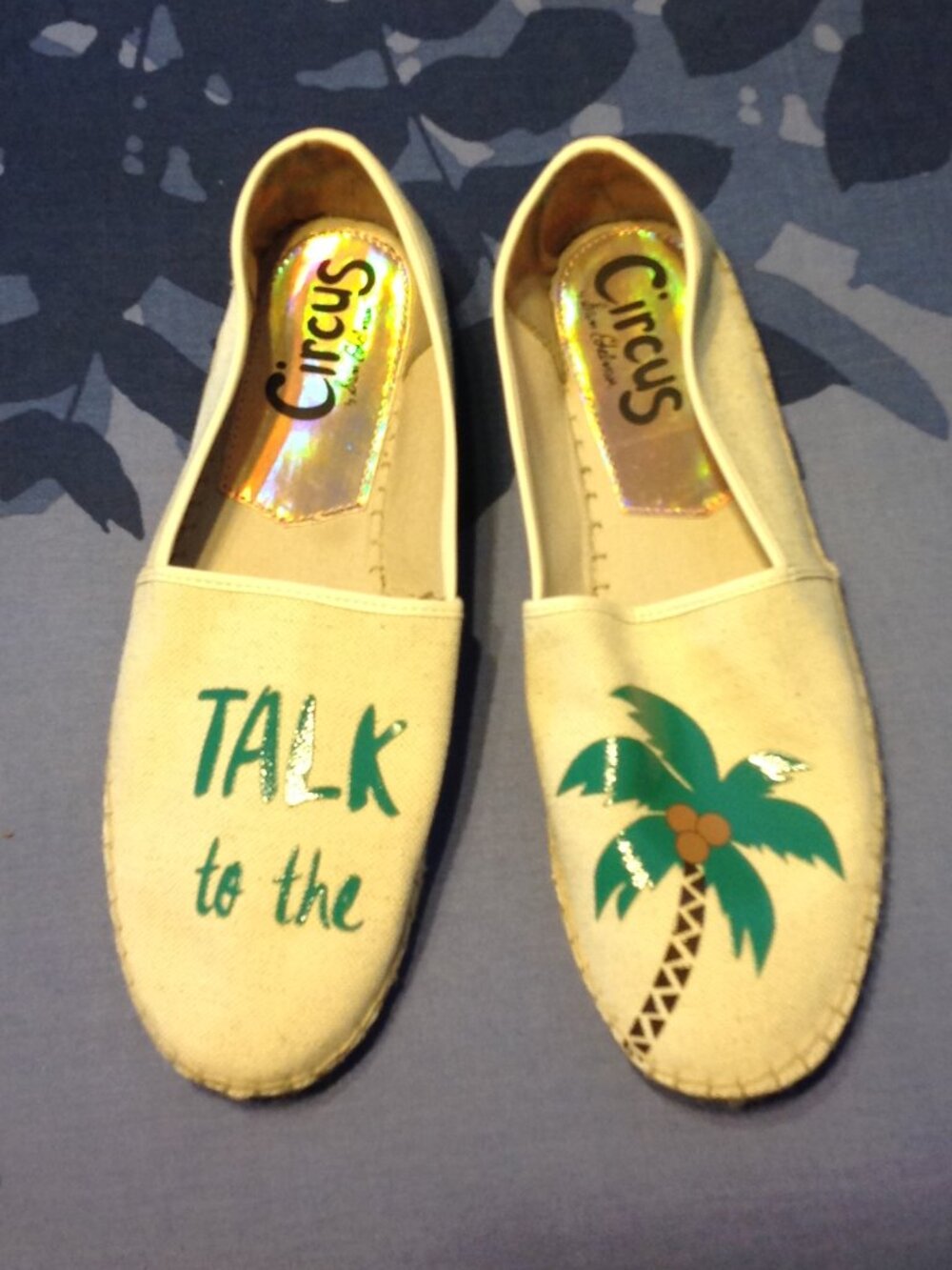 Sam Edelman Leni Circus Talk to the Palm Espadrille Flats 11